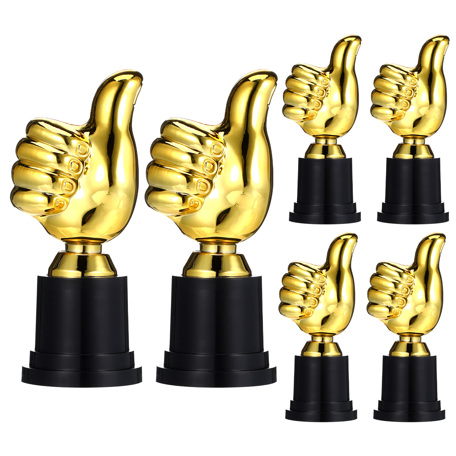 6pcs Thumb-Shaped Award Trophy - đánh giá và giá Kids Education Motivation