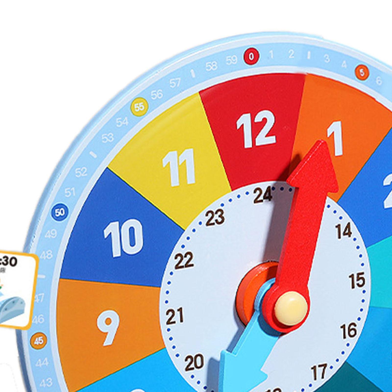 Wooden Education Clock Learnin - đánh giá và giá Kids Education Number
