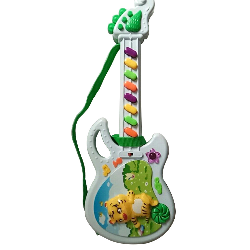8 Keys Cartoon Electronic Guit - đánh giá và giá Kids Education Rhymes