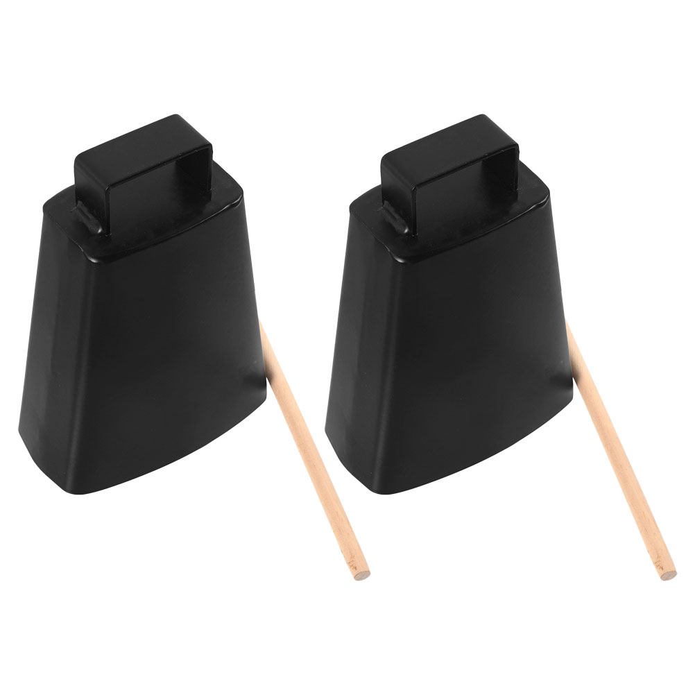 2 Sets Metal Cowbell Handheld  - đánh giá và giá Kids Education Activities